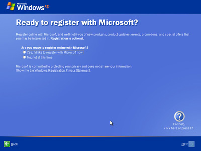 Register XP